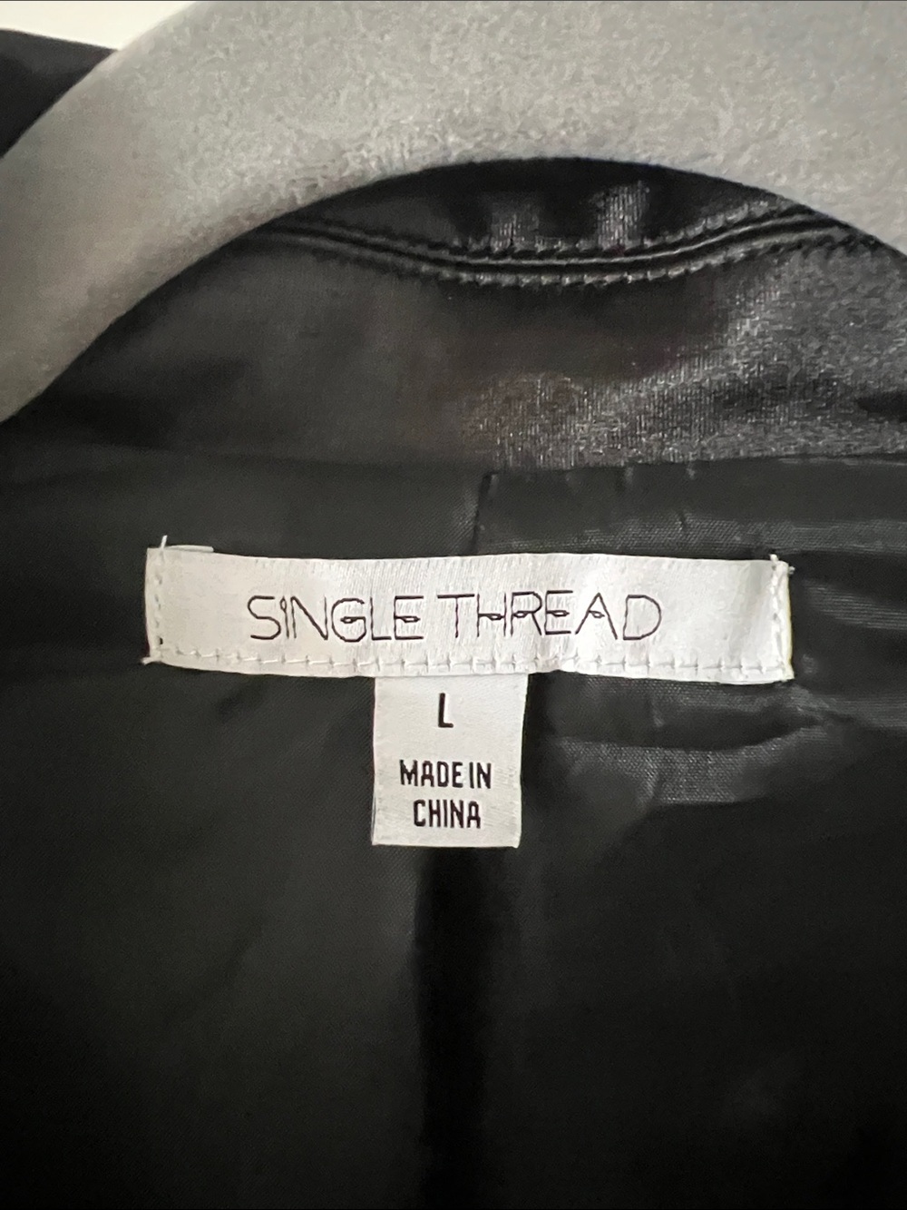 Nordstrom Black Satin Blazer - Women's Tailored Jacket - Picture 2 of 7